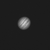 Jupiter with transit of Io (shadow)